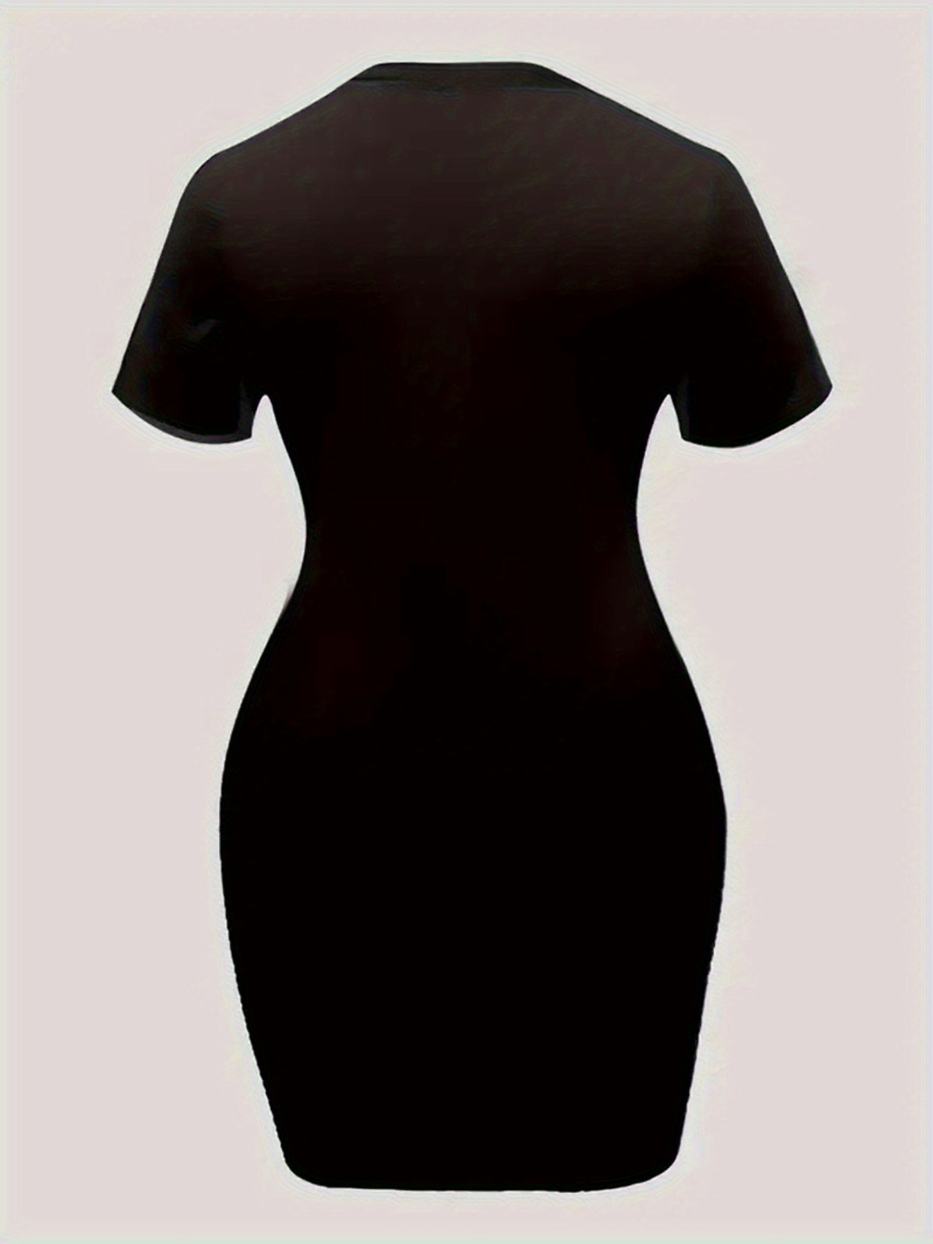 Robe à col rond imprimé "love" avec coeur léopard & design ballon de foot américain