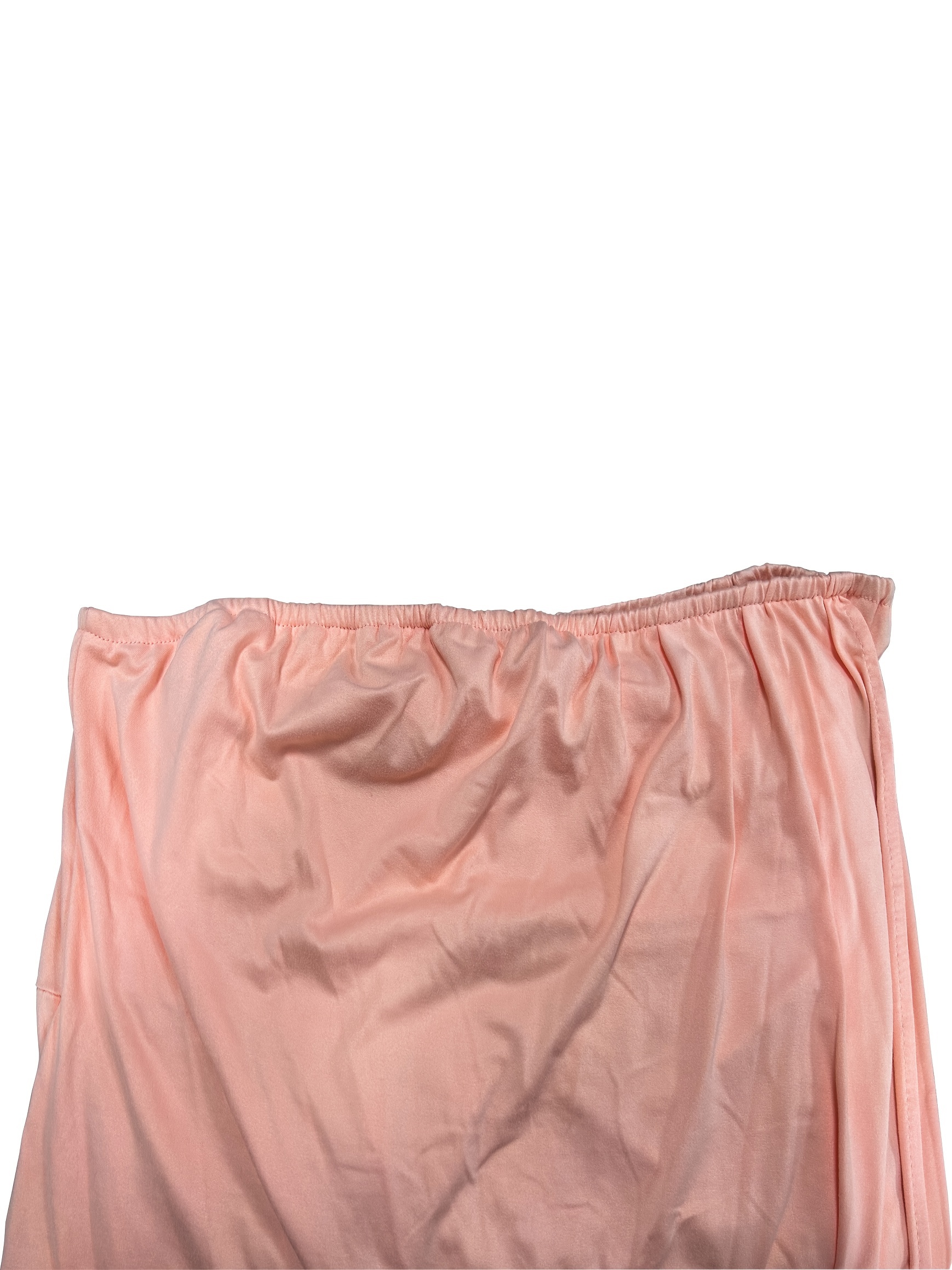Robe enveloppante sexy sans manches & sans bretelles – Image 7