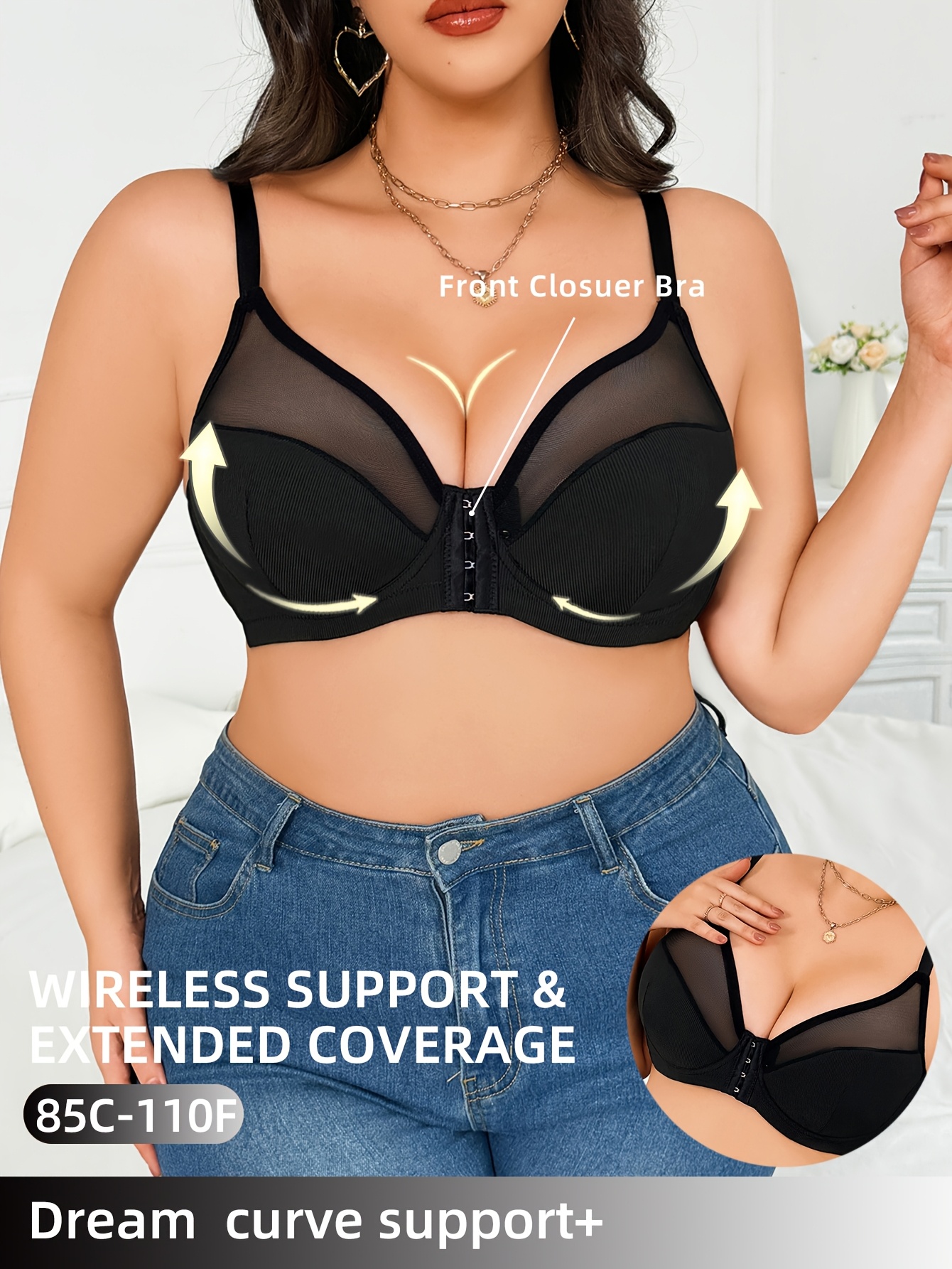 Soutien gorge avec armatures en maille – Image 8