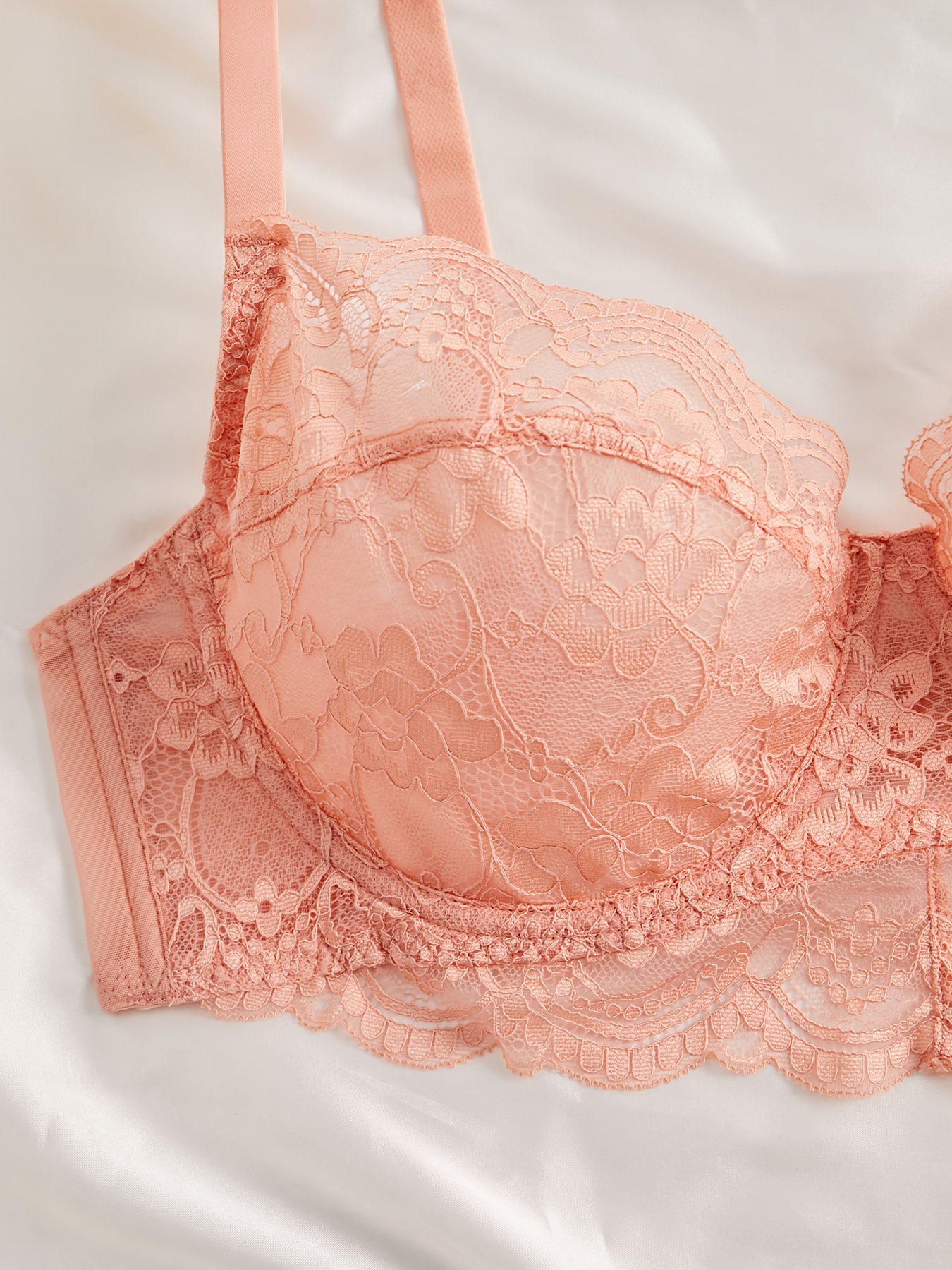 Soutien gorge sexy en dentelle avec armature & sans rembourrage – Image 9