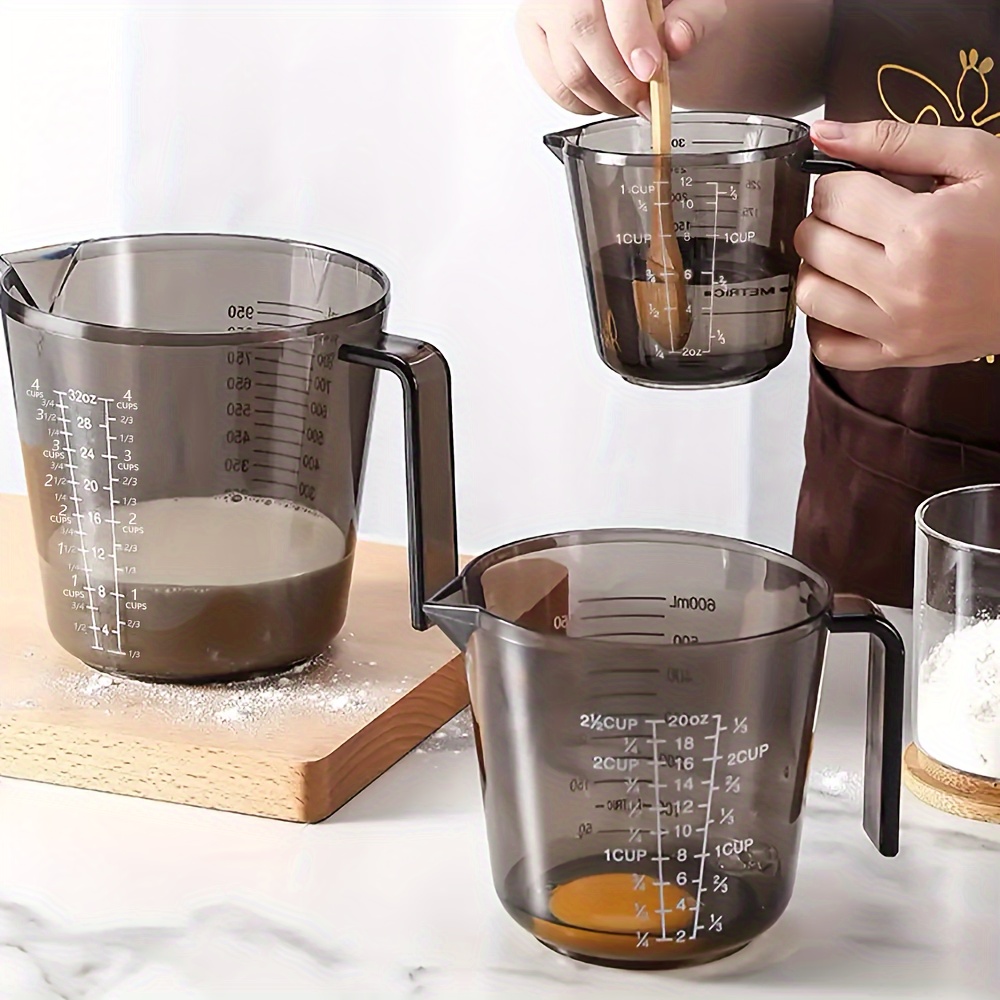 Ensemble de 3 tasses à mesurer en plastique sans BPA – Image 12