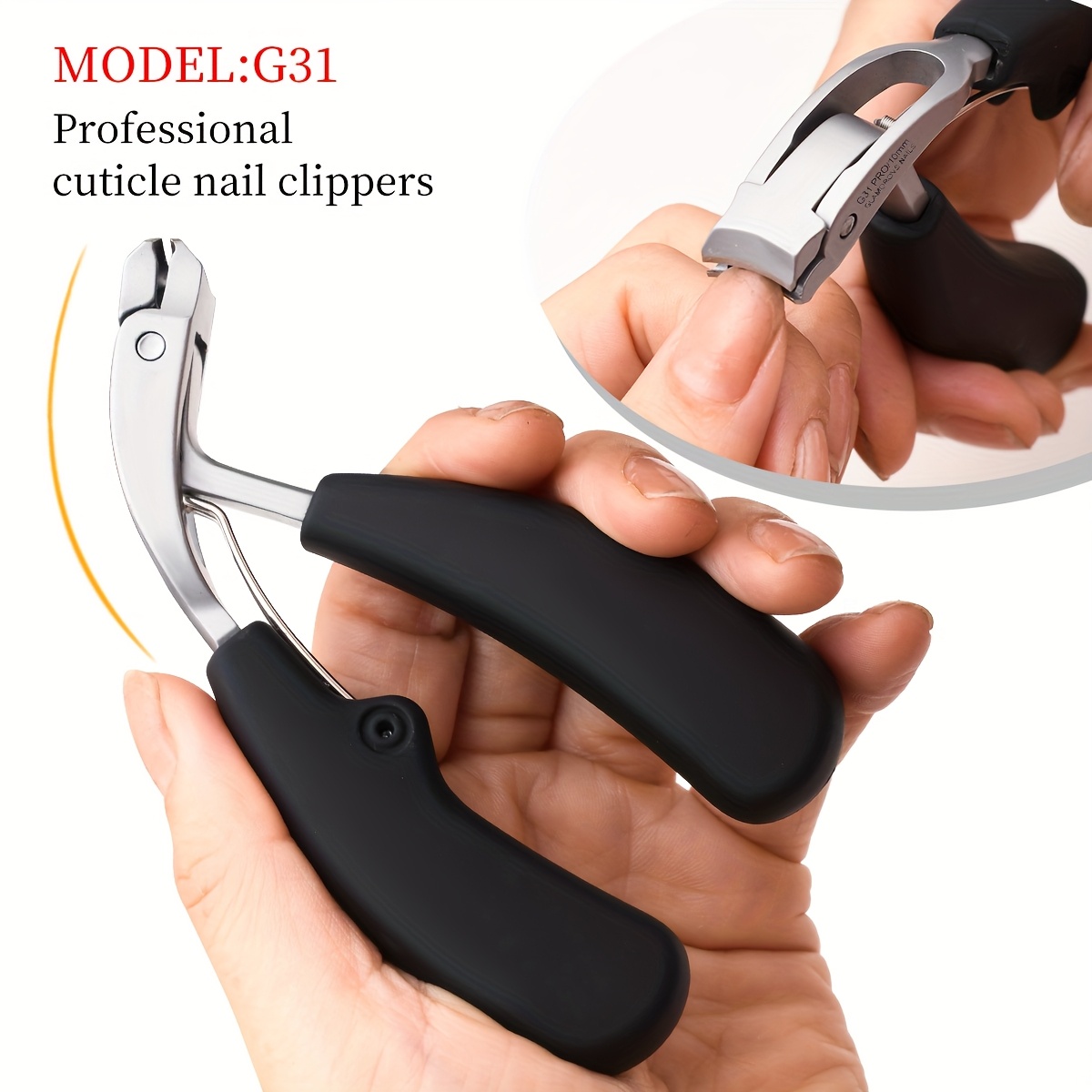 Coupe-ongle professionnel avec lame en acier inoxydable – Image 5