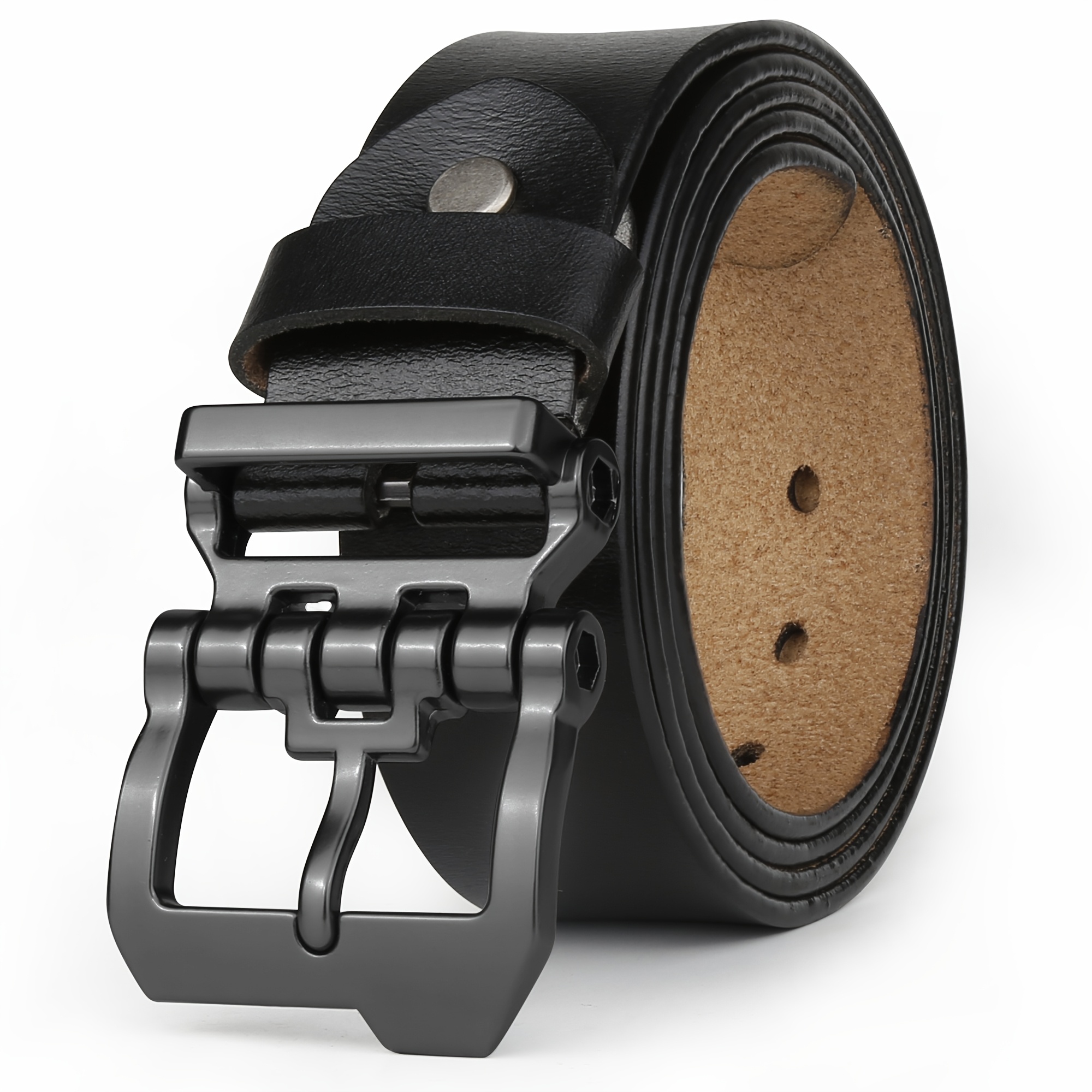 Ceinture en cuir de vache avec boucle en alliage – Image 6
