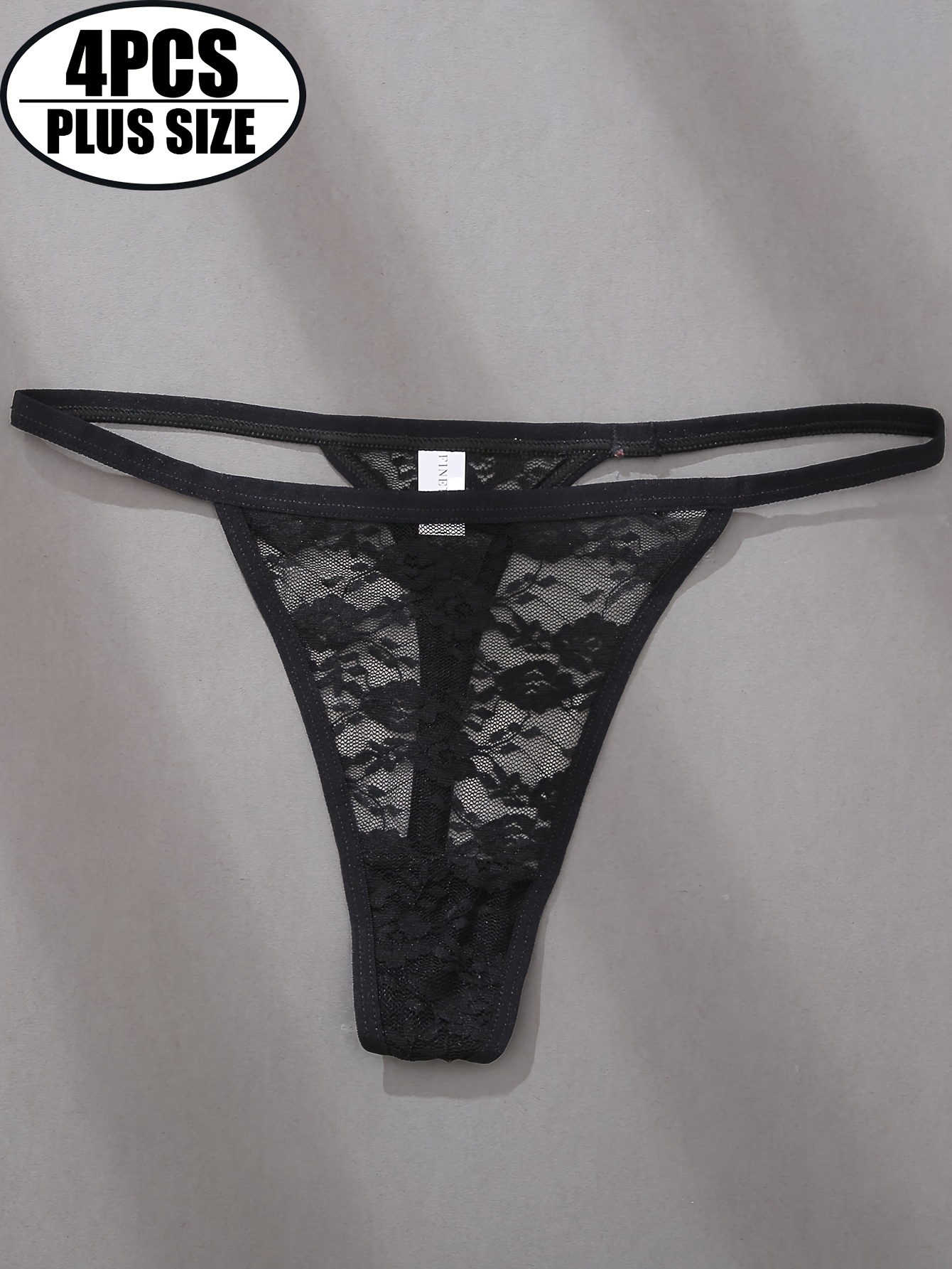 Strings sexy en dentelle semi-transparente – Image 6