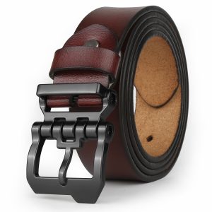 Ceinture en cuir de vache avec boucle en alliage