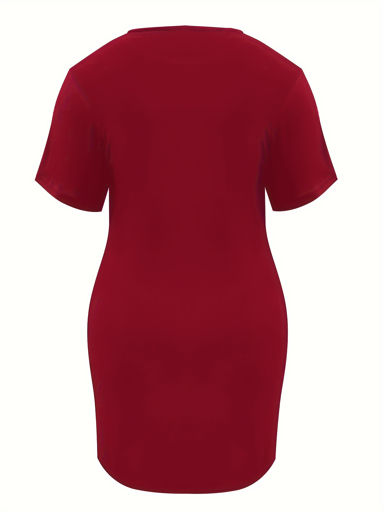 Robes pulls moulantes extensibles en tricot à col rond – Image 6