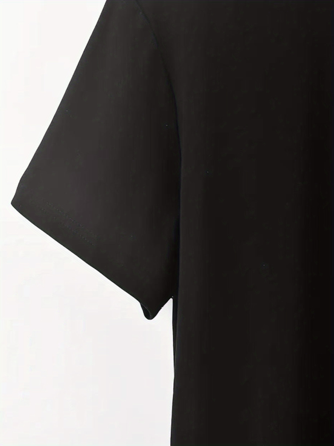 Robe moulante extensible avec design papillon en strass à manches courtes à col rond – Image 3
