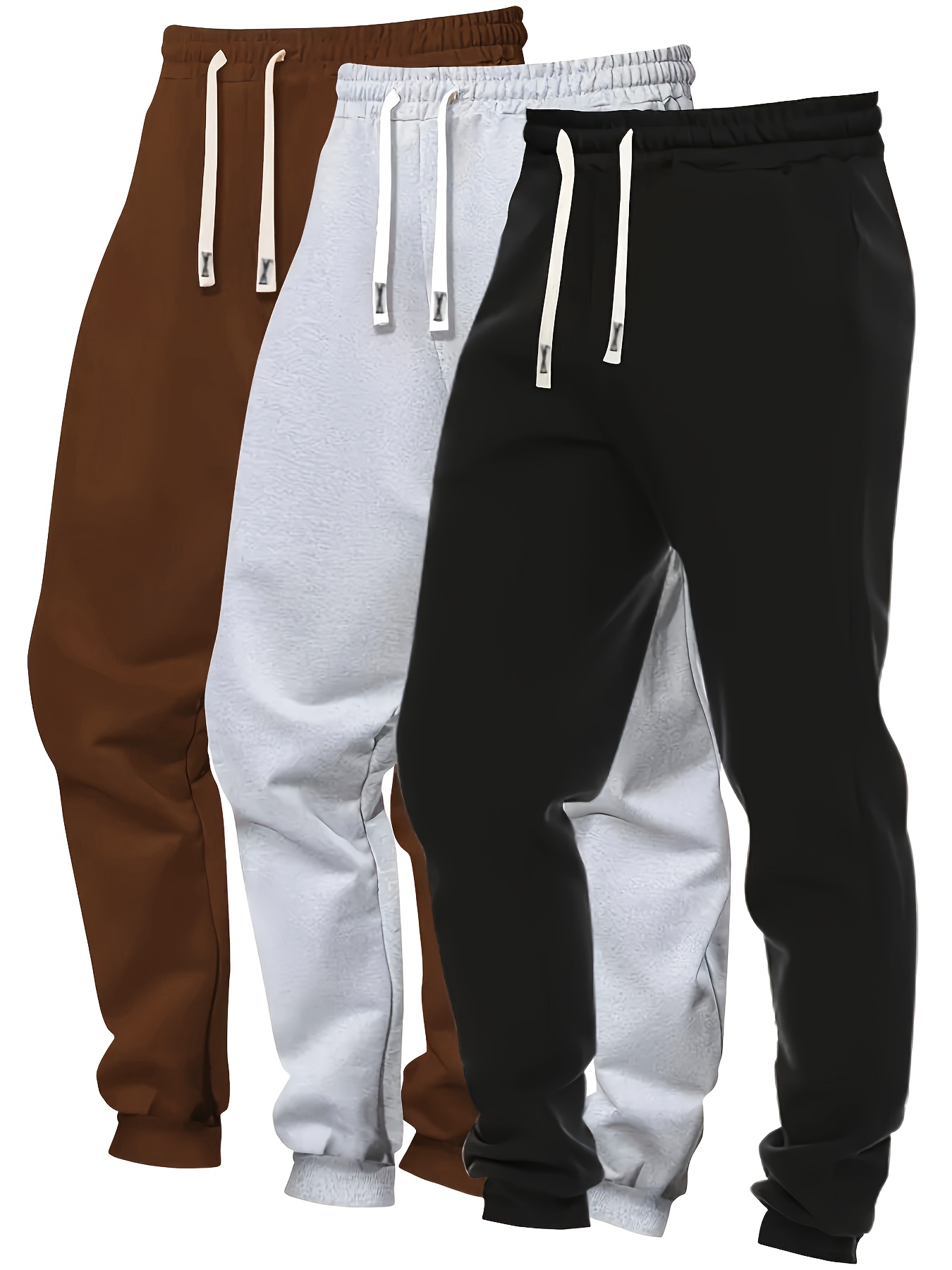 Jogging style sportif décontracté à élasticité moyenne – Image 2