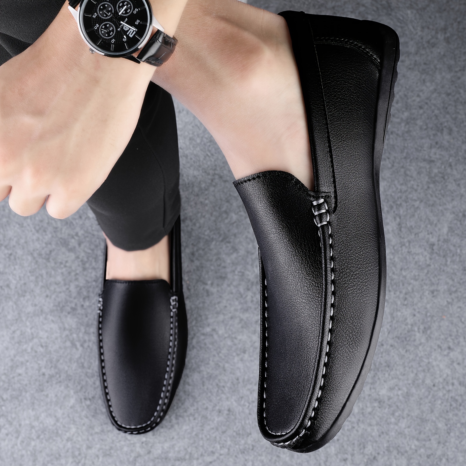 Chaussures mocassins confortables à enfiler – Image 4