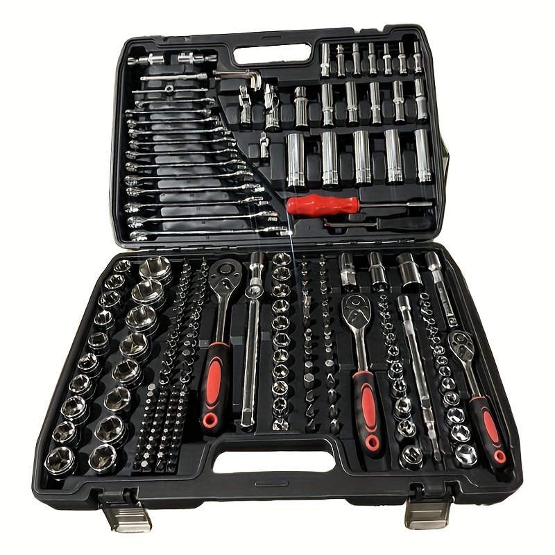 Caisse à outils de 216 pièces en acier au chrome vanadium – Image 3