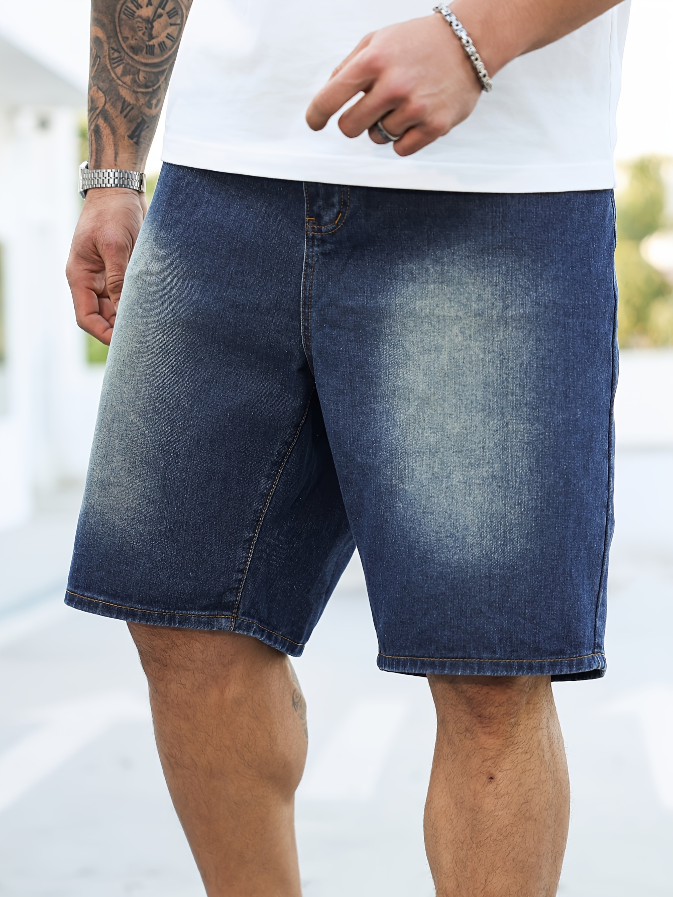 Baggy short en denim – Image 7