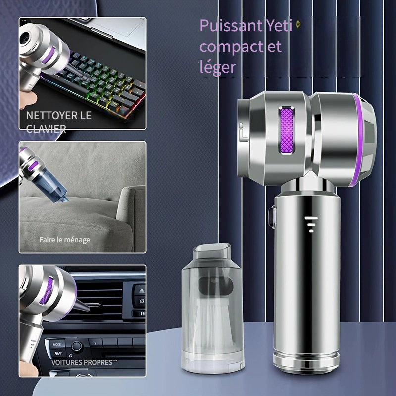 Aspirateur puissant sans balai de 16 000 Pa de 100 watts – Image 7