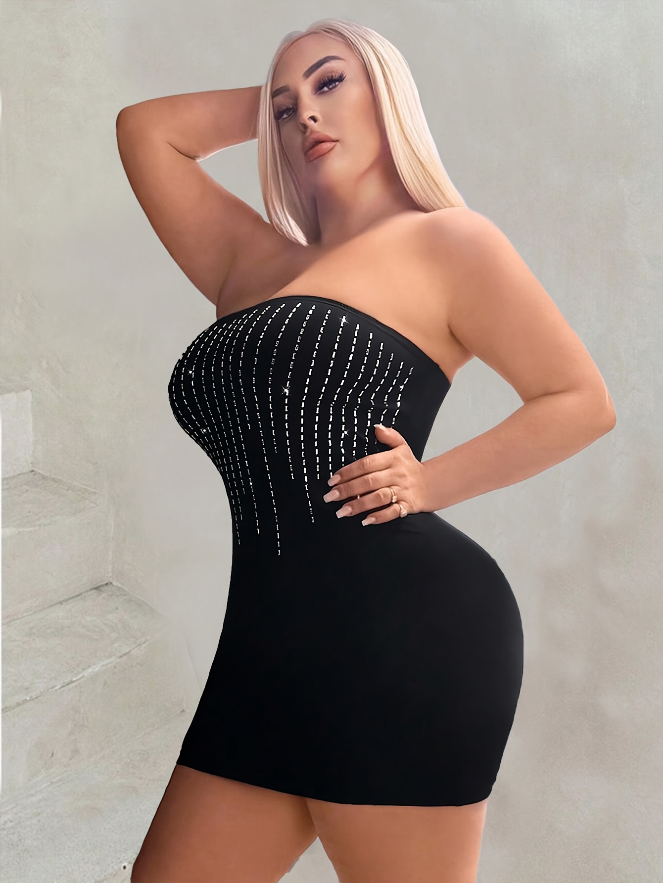 Robe sexy moulante top tubulaire – Image 3