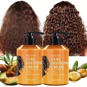 Pack de crèmes définissant les boucles