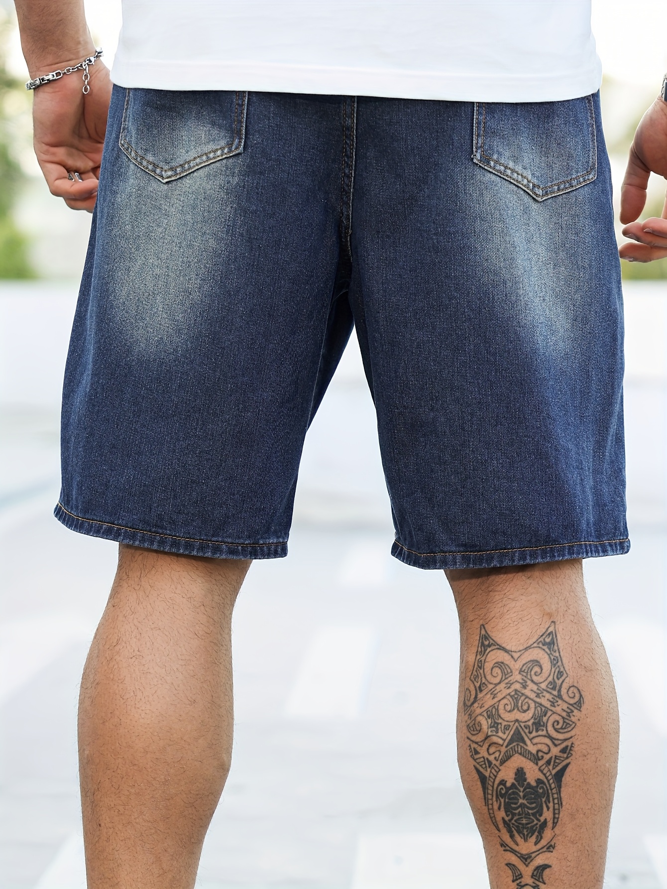 Baggy short en denim – Image 3