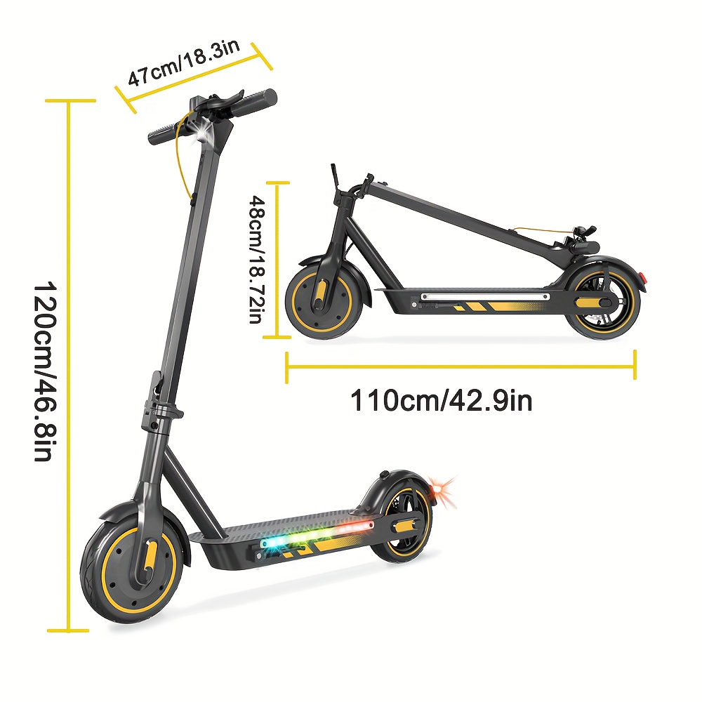 Trottinette électrique V10 avec pneu 10" – Image 4