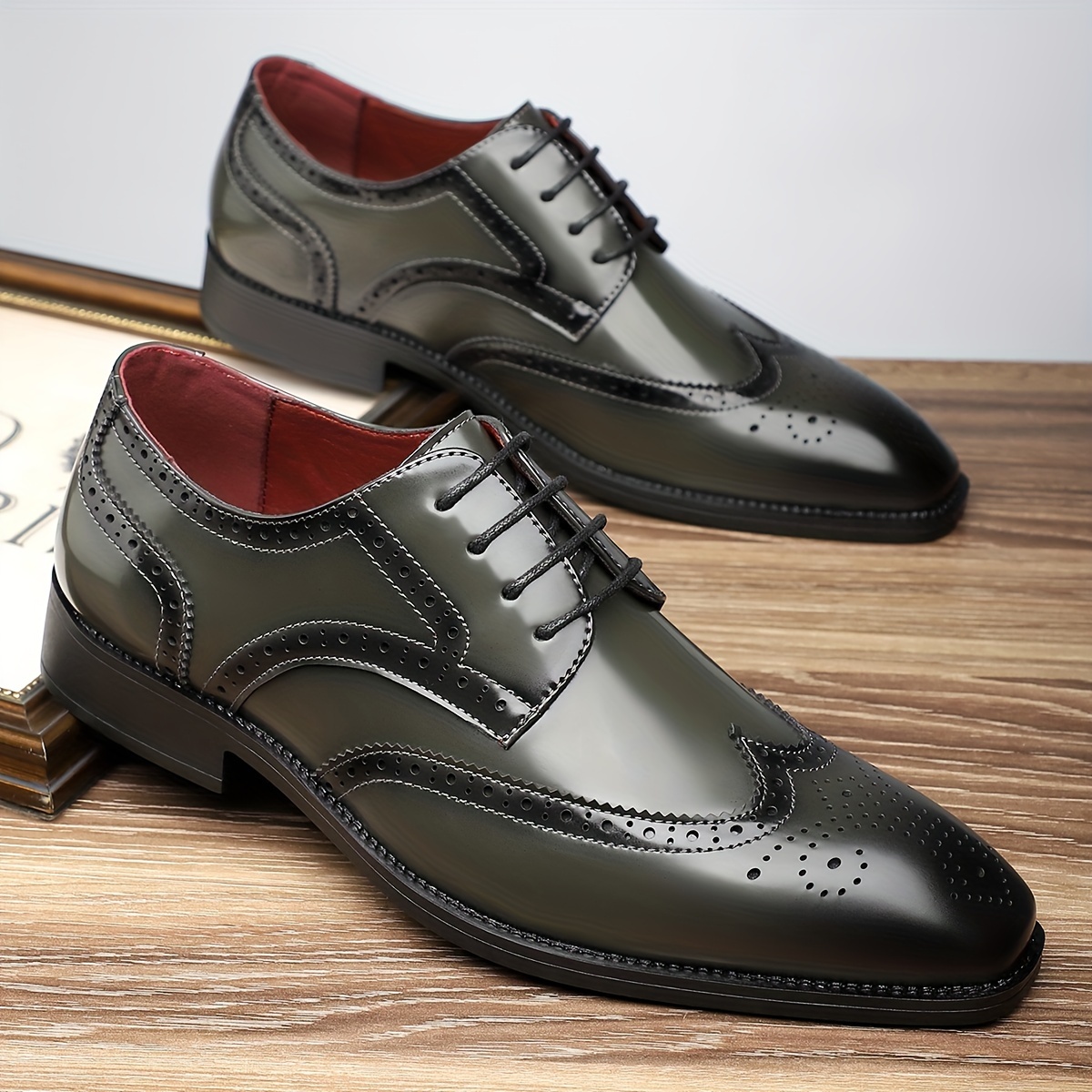 Chaussures habillés formelles à lacets – Image 11