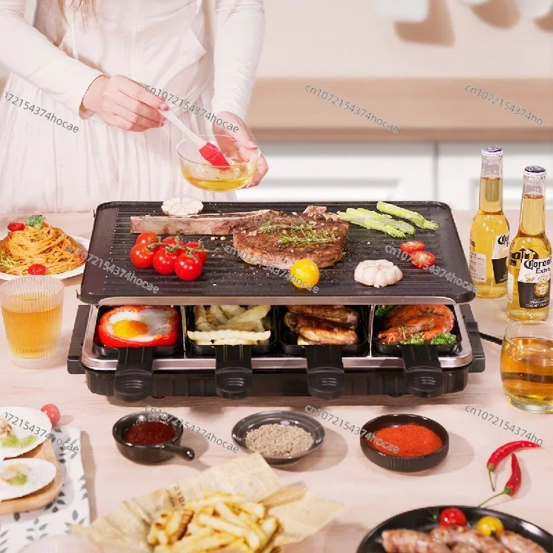 Appareil électrique à raclette pour 8 personnes – Image 4