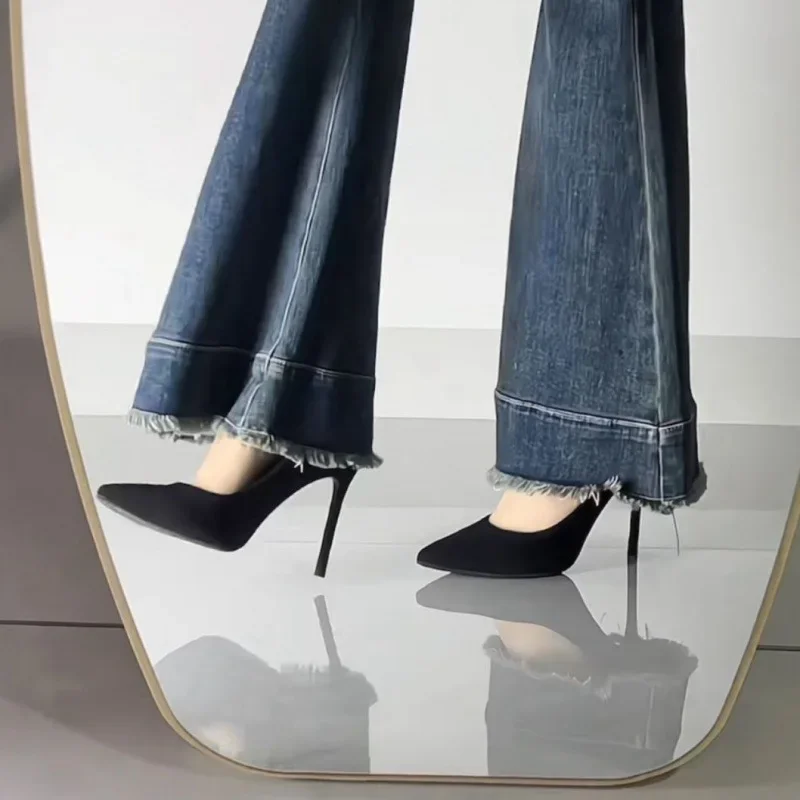 Chaussures élégantes formelles à talons aiguilles hauts – Image 3