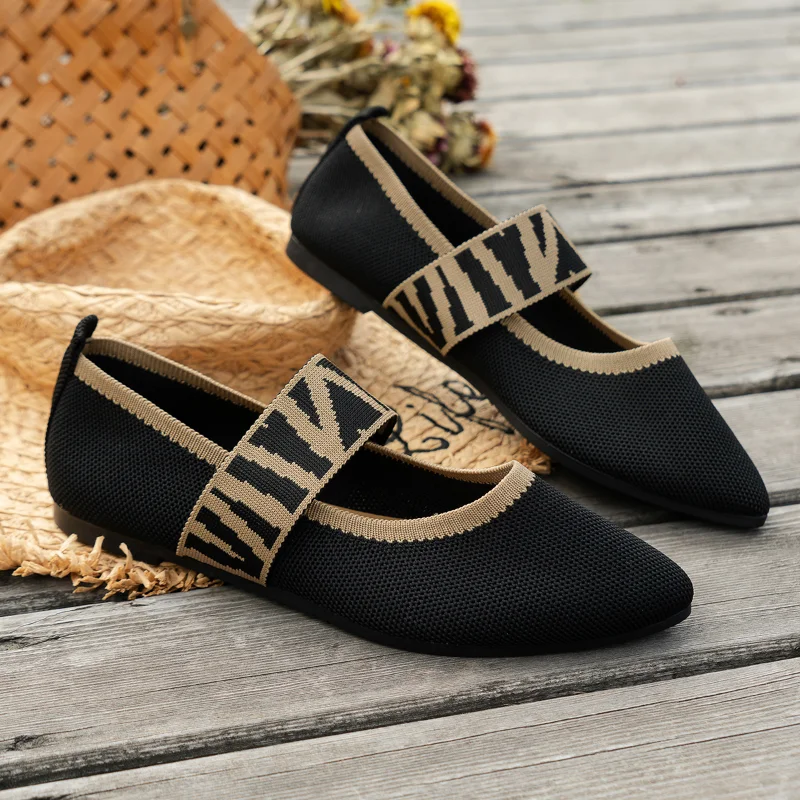 Ballerines élégantes à talons bas à bout pointu – Image 6