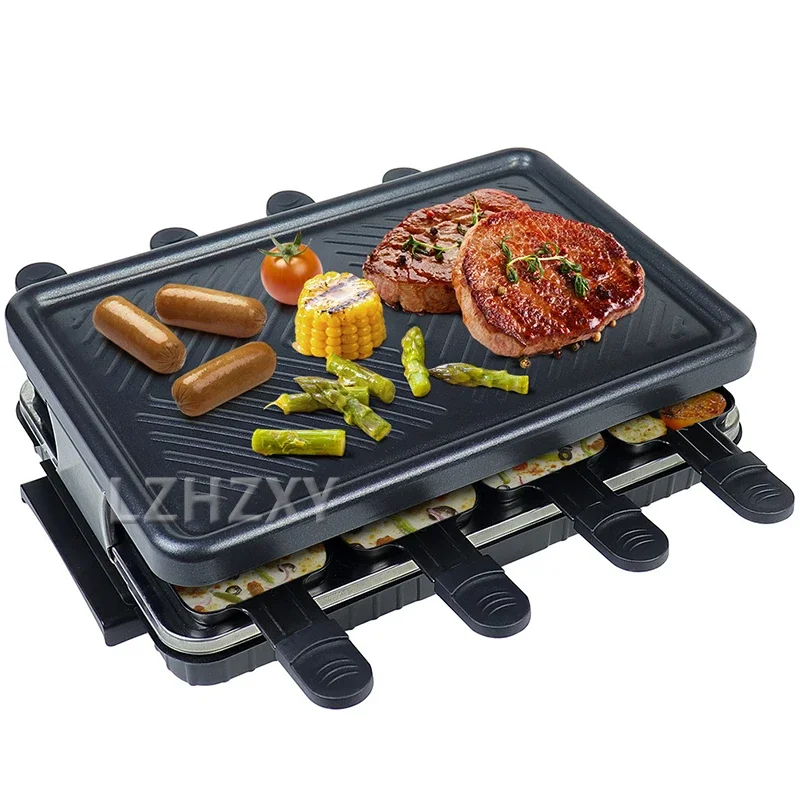 Grill de table électrique pour 8 personnes surface antiarina