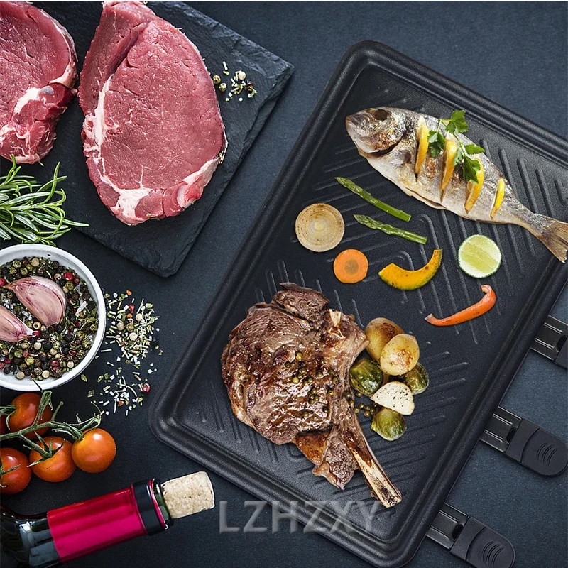 Grill de table électrique pour 8 personnes surface antiarina – Image 3