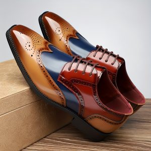 Chaussures habillés formelles à lacets