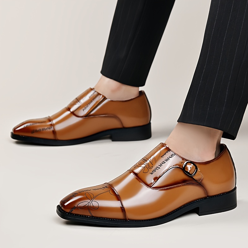 Chaussures élégantes avec boucle & motif – Image 3