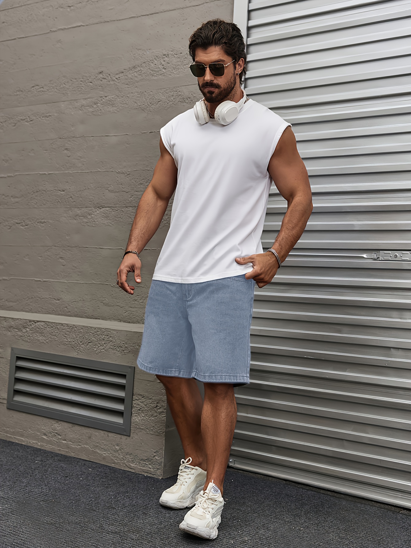 Baggy short en denim décontracté & confortables – Image 5