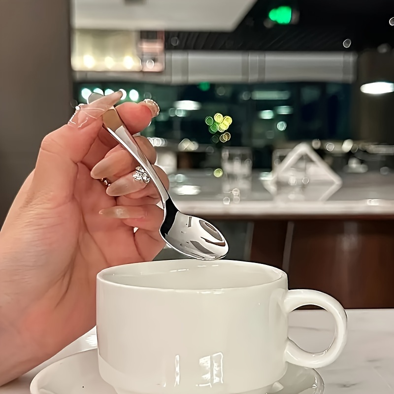 Cuillères à café en acier inoxydable par lot de 12 – Image 2
