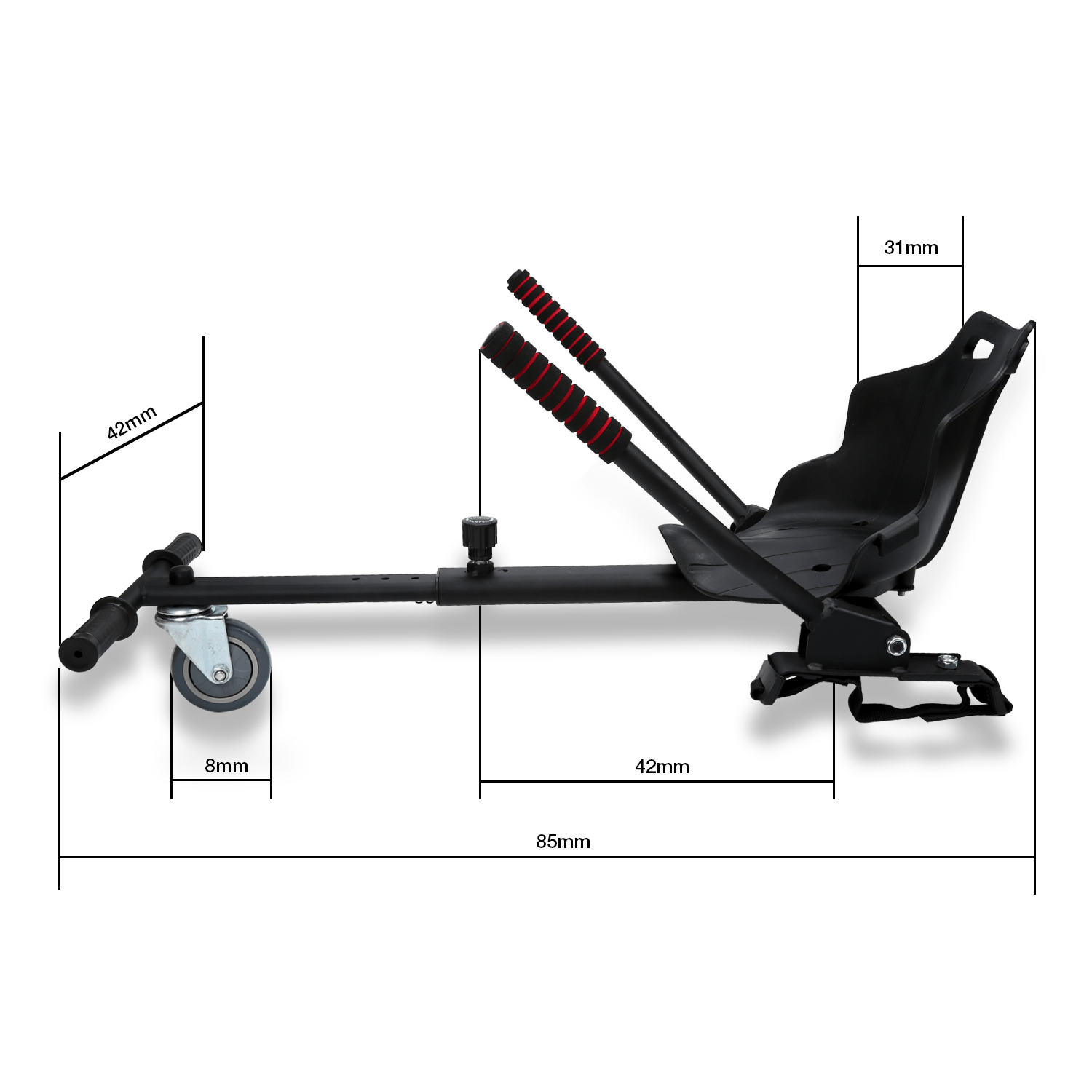 Siège réglable pour hoverboard – Image 2