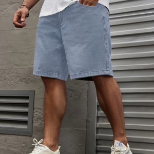 Baggy short en denim décontracté & confortables