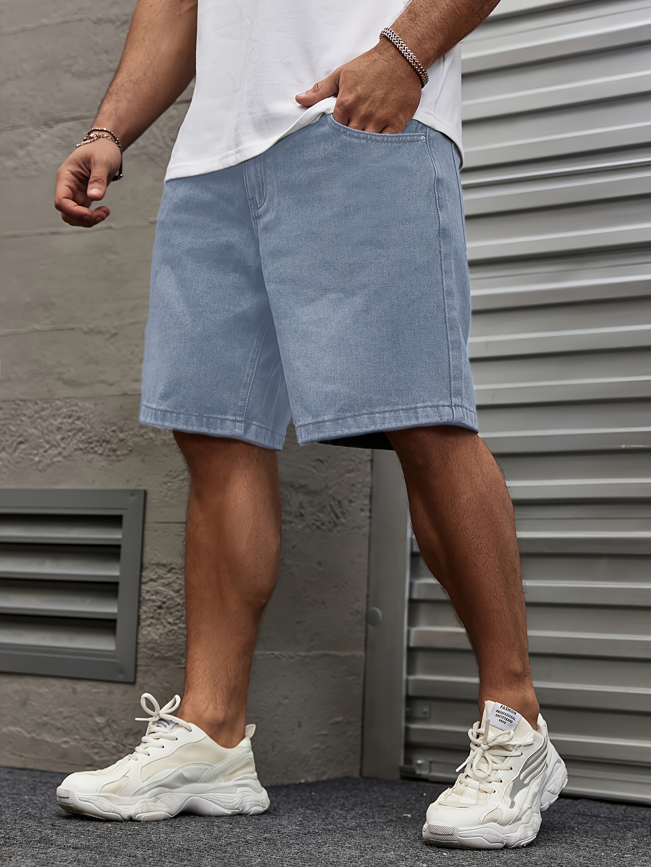 Baggy short en denim décontracté & confortables