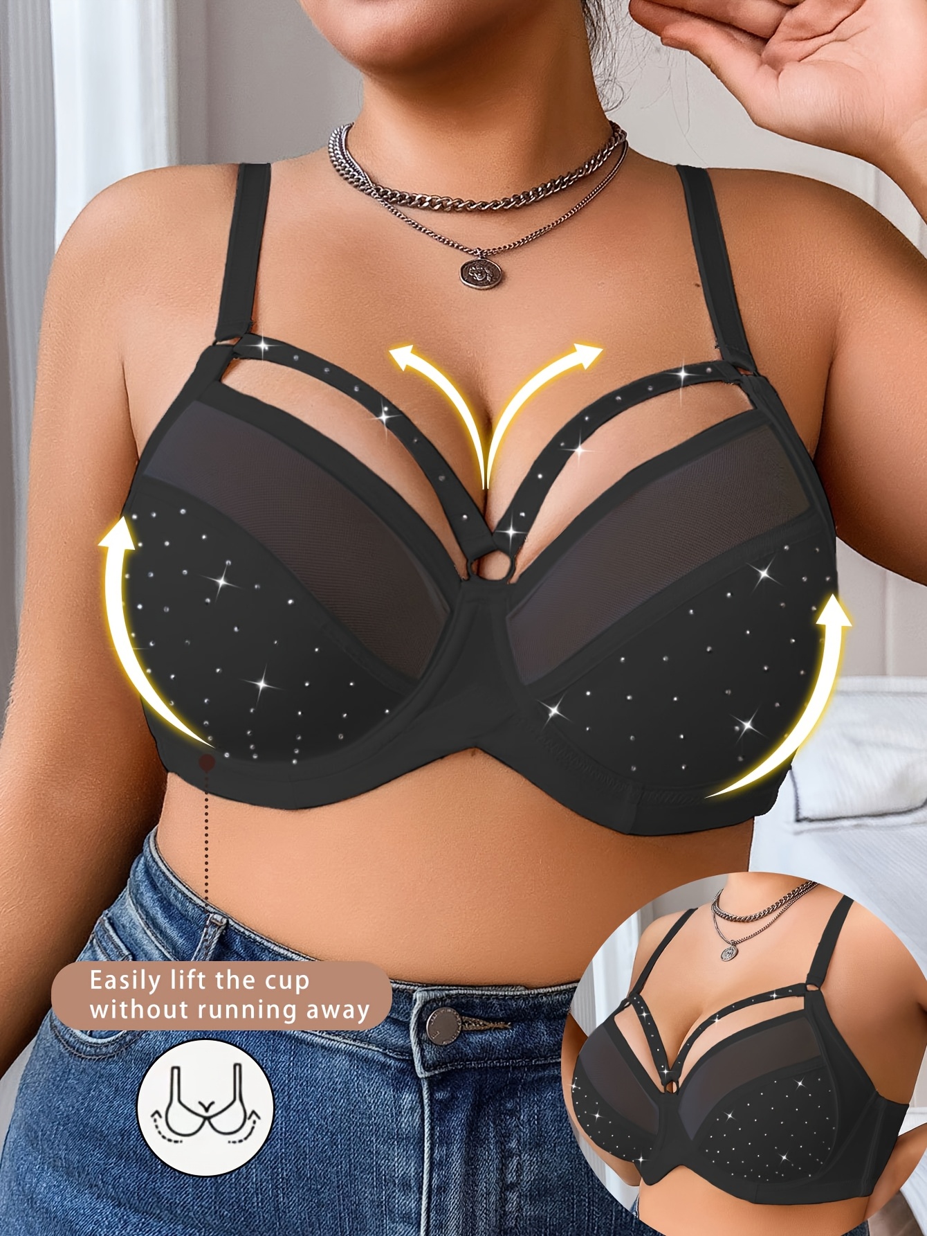Soutien gorge avec bretelles & armatures – Image 4