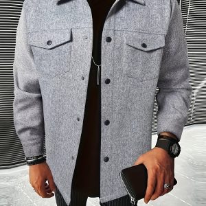 Veste chemise à revers