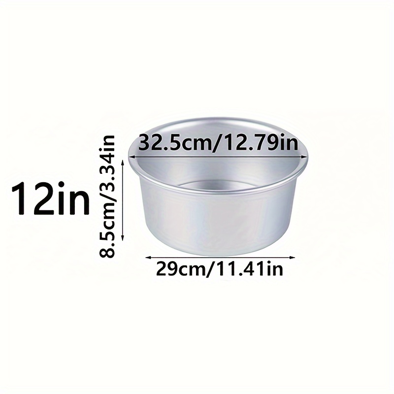 Moule à gâteau rond antiadhésif en alliage aluminium anodisé – Image 8