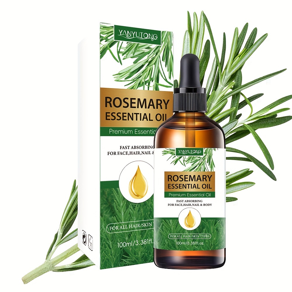 Huile essentielle soins capillaires au romarin avec glycérine en 100 ml – Image 2