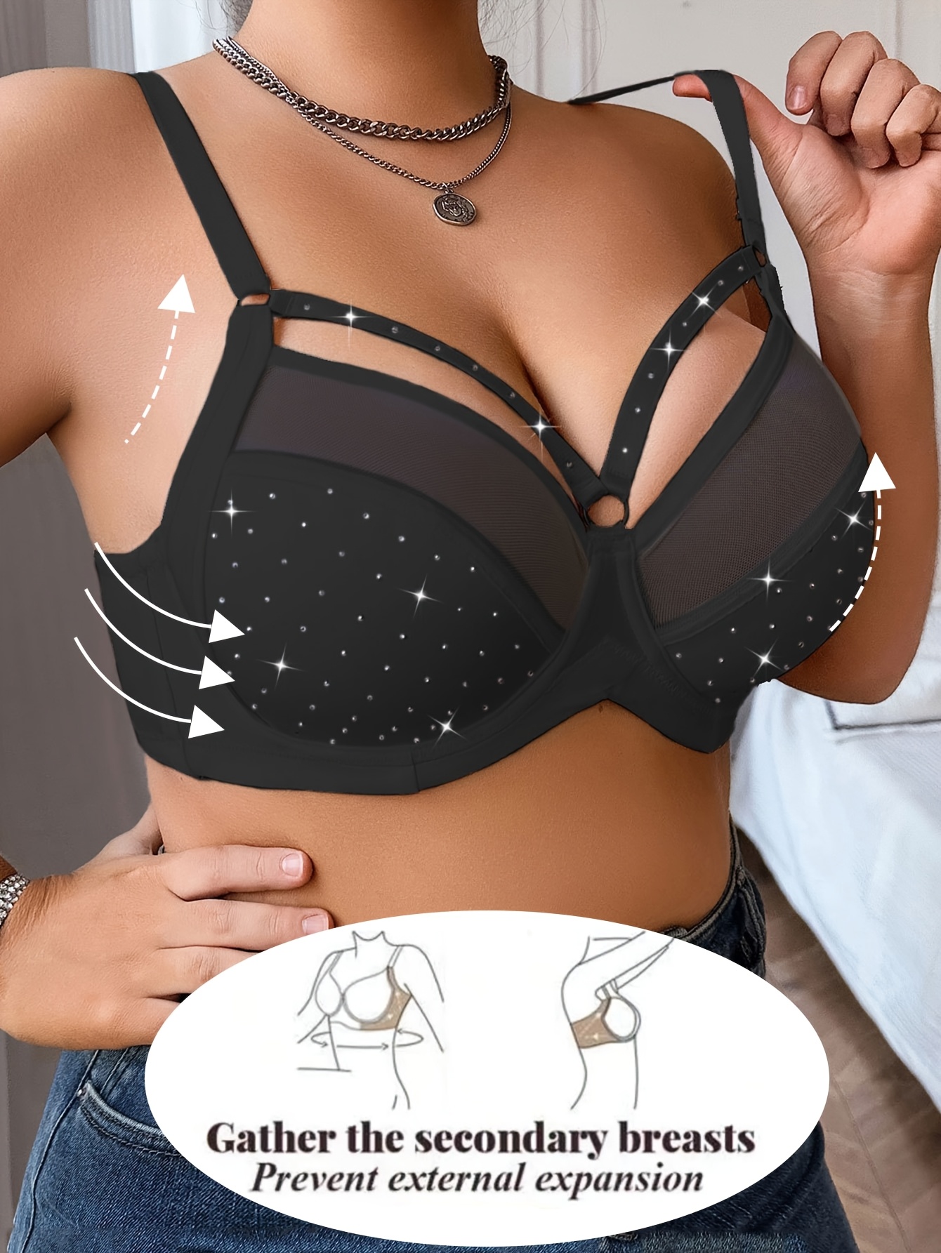 Soutien gorge avec bretelles & armatures – Image 3