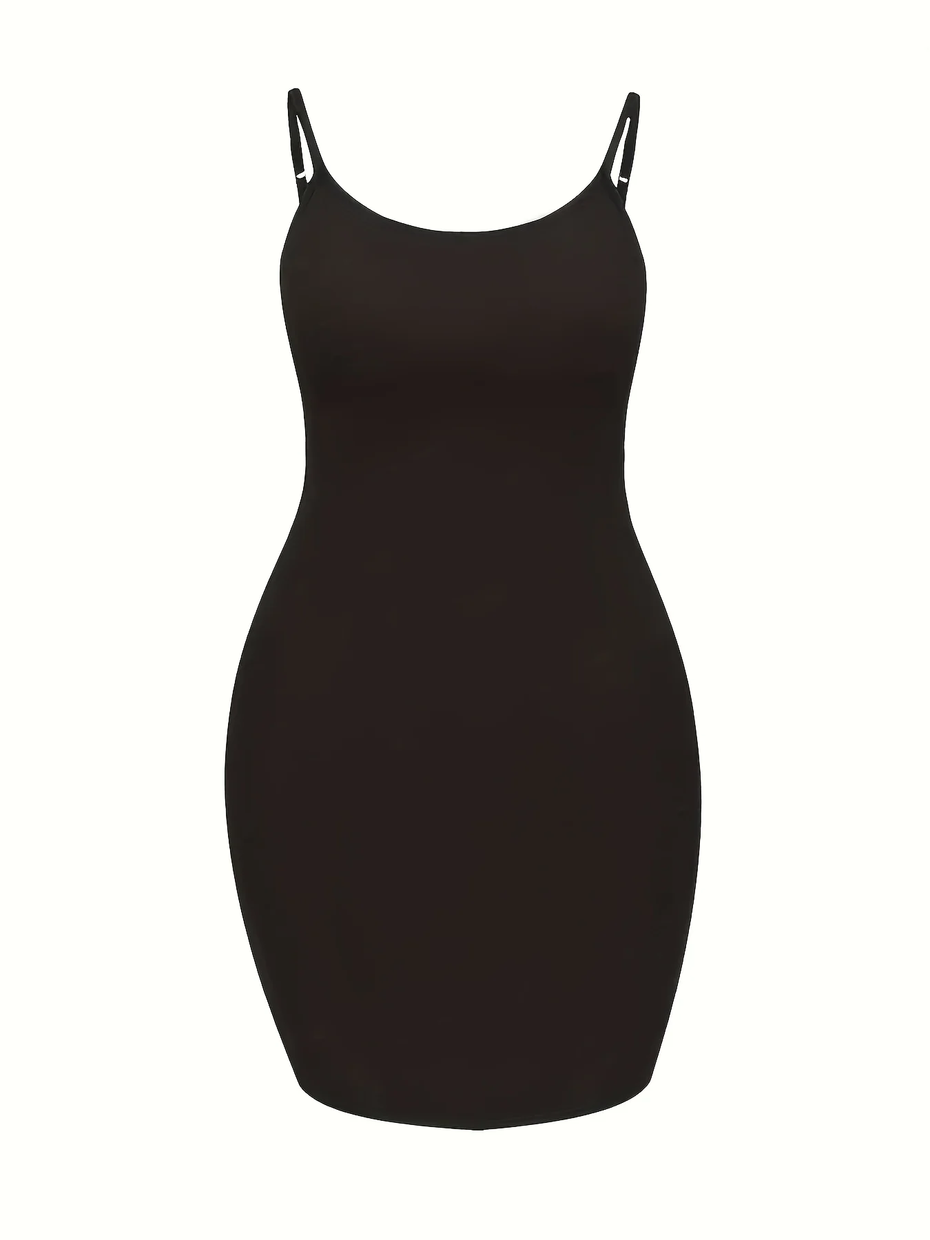 Robe ajustée à col licou à bretelles spaghetti