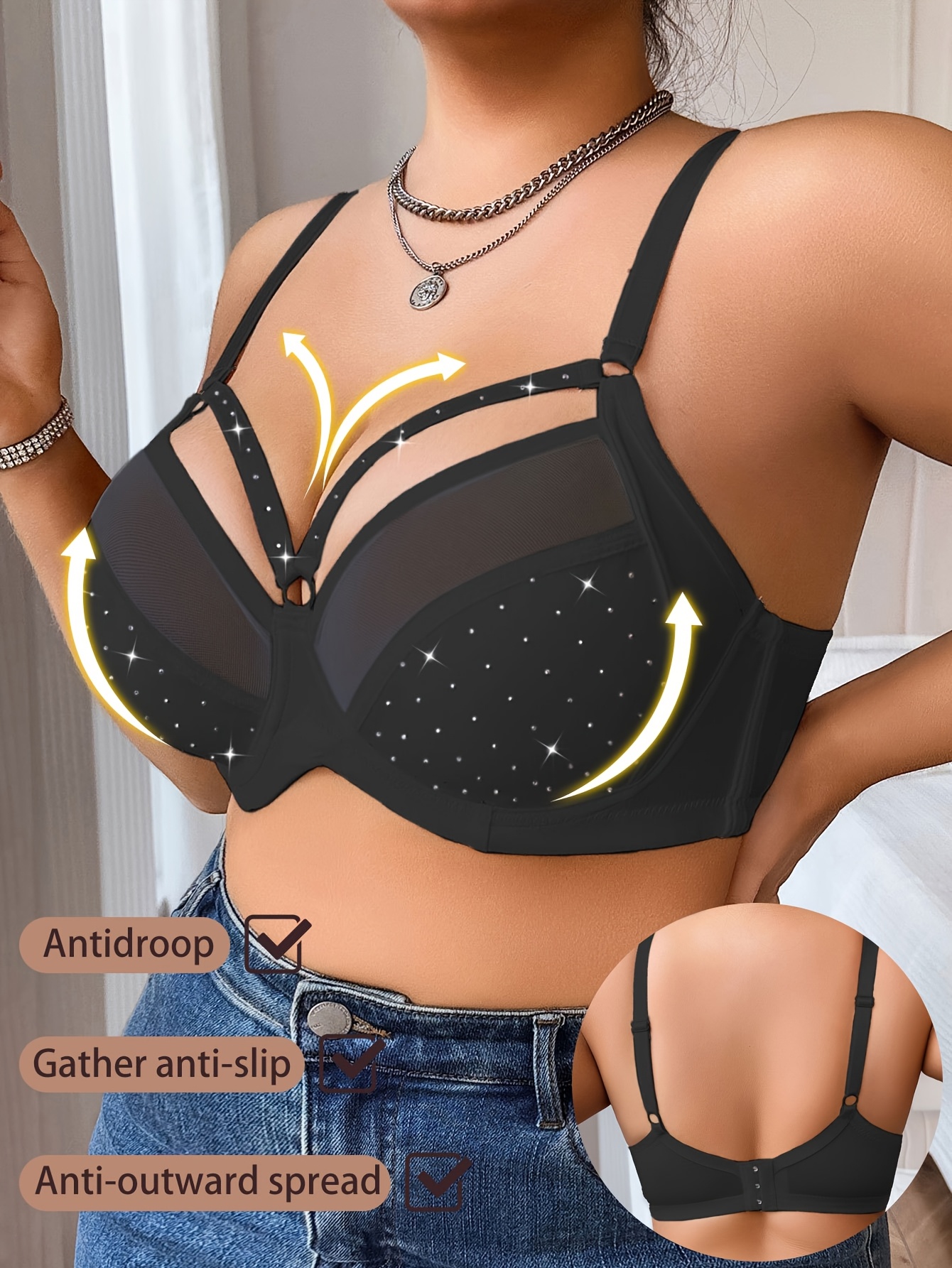 Soutien gorge avec bretelles & armatures – Image 5