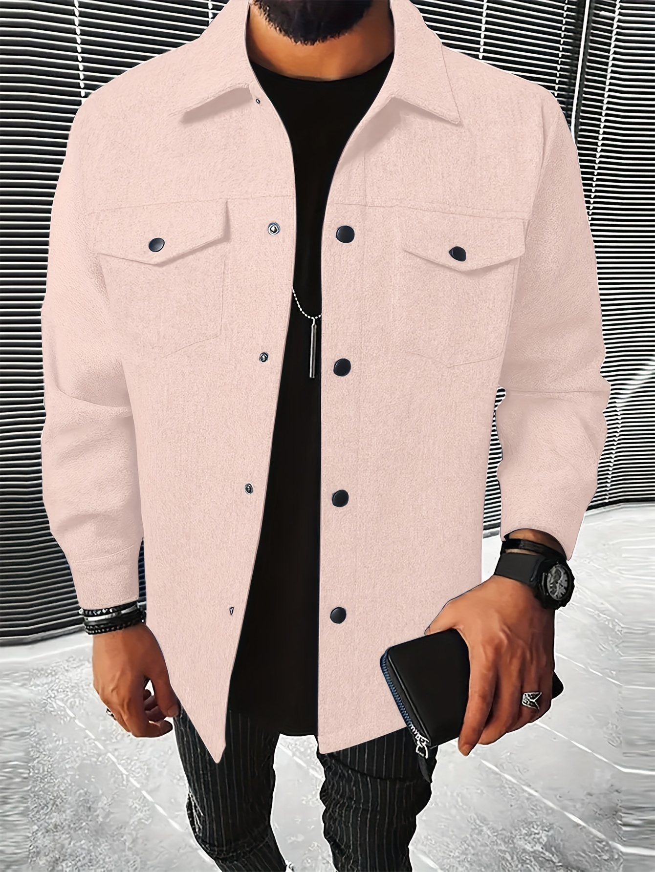 Veste chemise à revers – Image 3