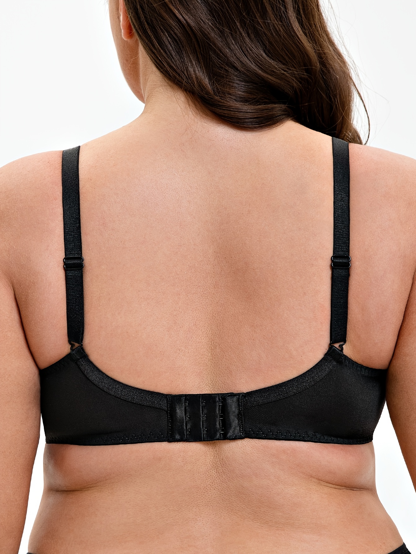 Soutien gorge sexy semi-transparent à une couche en dentelle avec boudins en acier & sans socles – Image 4