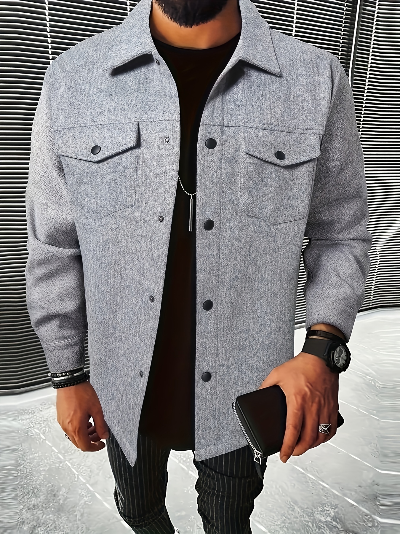 Veste chemise à revers – Image 4