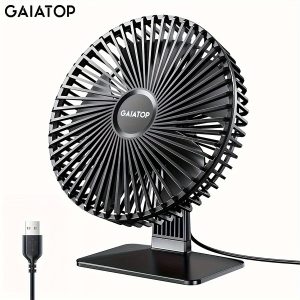 Ventilateur puissant avec 3 vitesses de rotation 90°