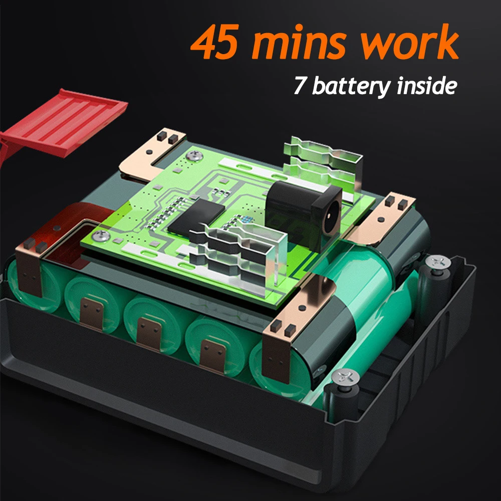 Pistolet électrique multifonctionnel sans fil à haute pression 60Bar avec batterie rechargeable – Image 6