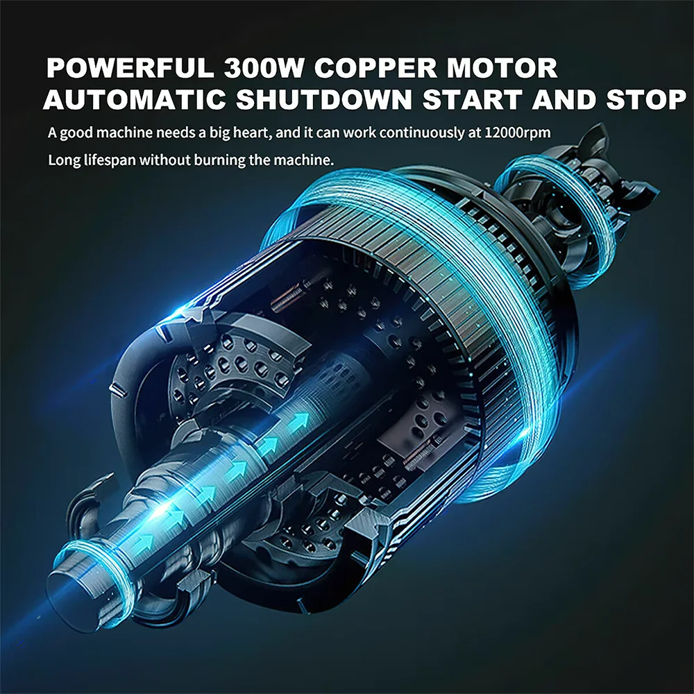 Pistolet électrique multifonctionnel sans fil à haute pression 60Bar avec batterie rechargeable – Image 2