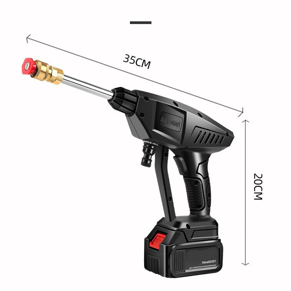 Pistolet électrique multifonctionnel sans fil à haute pression 60Bar avec batterie rechargeable – Image 4