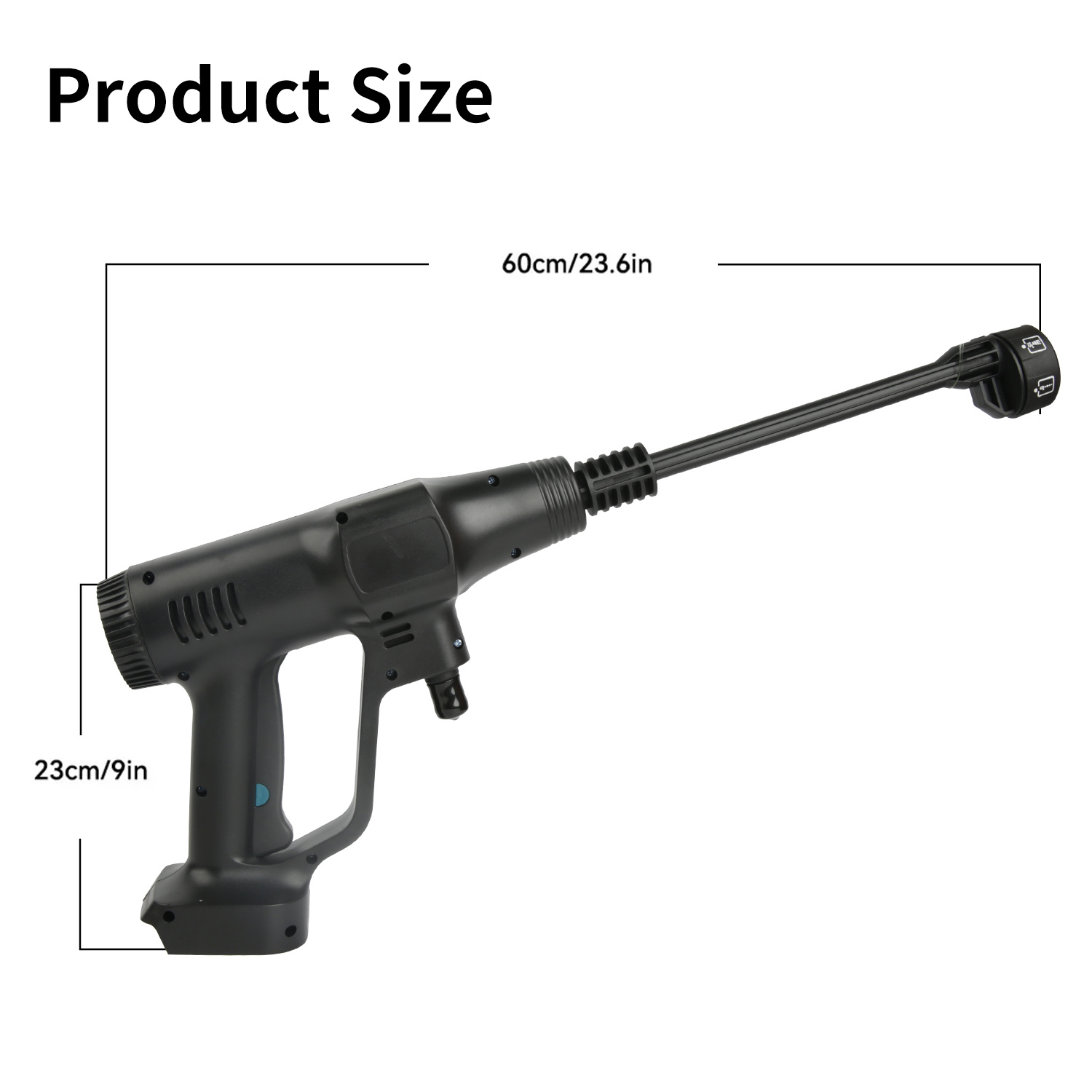 Pistolet électrique multifonctionnel à haute pression 200Bar 3500W avec boîte de rangement – Image 2