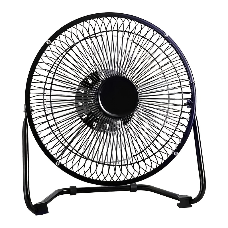 Ventilateur électrique portable à 2 vitesses avec angle réglable 360° – Image 6