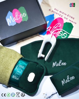 Coffret Bodyboo (ceinture et extension + bonnet + sac+ bouillotte "Chillboo")